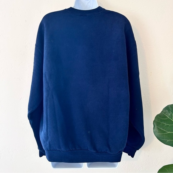 Auburn Football Jerzees Vintage 90s Embroidered Logo Crewneck Unisex L - Picture 6 of 10